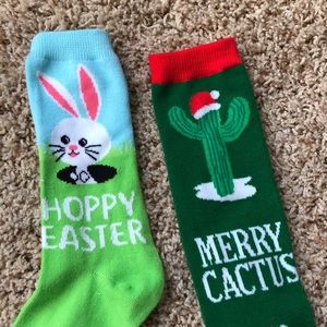 ❤️4/$10 3 Pair Holiday Socks NWOT